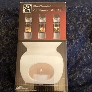 Oil warmer gift set by Elegant Expressions new in box